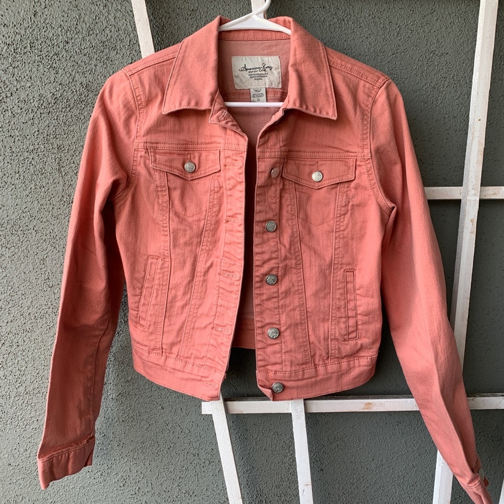 American Rag Dark Blush Jean Jacket
